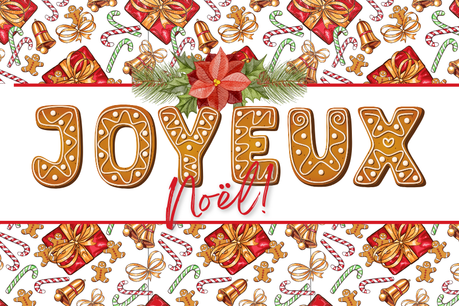 Bougie du temps des fêtes à personnaliser