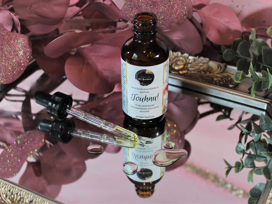 TOUHNU! Huile nettoyante pour peau sensible.