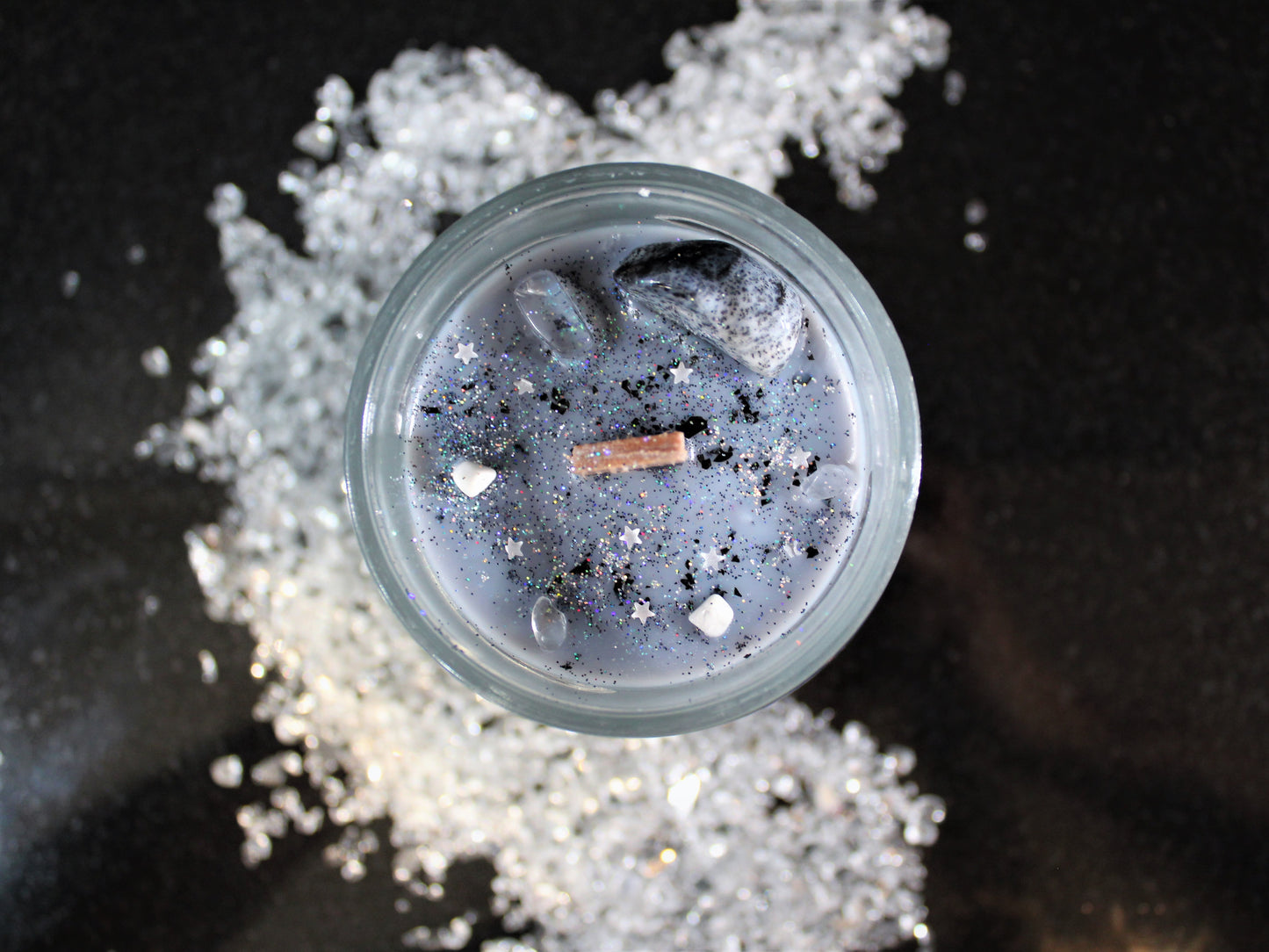 Perséides, bougie de soja porte bonheur!